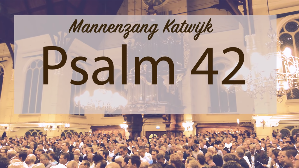 9: Kippenvel wanneer ruim 1.800 mannen Psalm 42 zingen